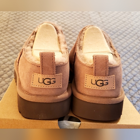 Ugg Classic Micro Women's Boots - Rocky Oak (Brown), Sizes 7, 8, 9, 10 - Picture 5 of 8